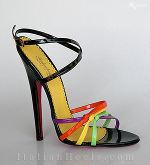 Sandalias negra Laura