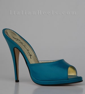 Turquoise Slippers Ferdinanda