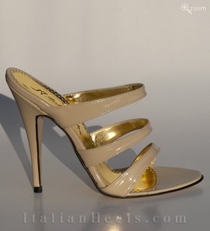 Mules beige Cinzia