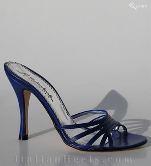 Mules Azul Carmen