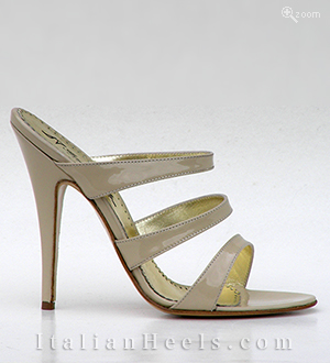 Mules beige Cinzia