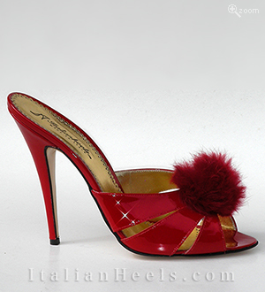 Mules Rojo Camilla