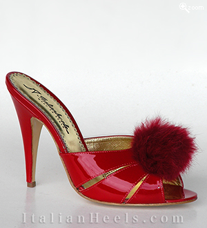 Mules Rojo Camilla