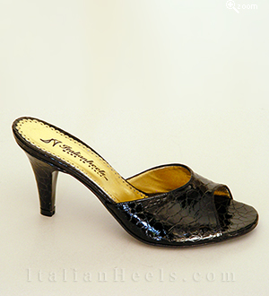 Black Slippers Donatella