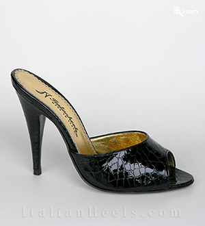 Black Slippers Donatella