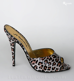 Leopard Slippers Leontina