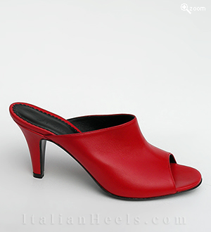 Mules Rojo Esdra