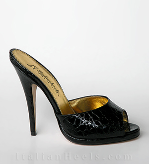 Black Slippers Donatella