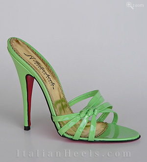 Mules Verde Letizia