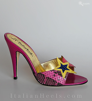 Mules Fucsia Gea