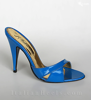 Blue Slippers Coletta