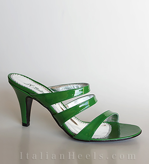 Green Slippers Cinzia