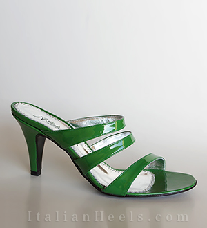 Mules Verde Cinzia