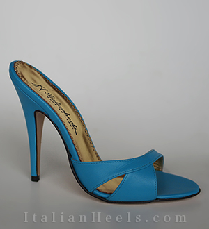 Mules azul Coletta