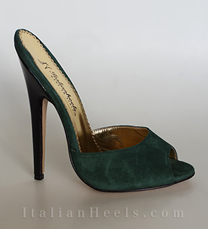 Mules Verde Leontina