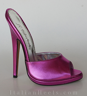 Mules Fucsia Leontina