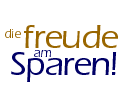 die Freude am Sparen