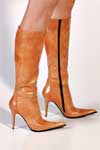 Cognac 110mm<BR>stiletto mm heel boots_stivali_stiefel 4008-u.jpg