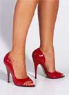Patent Red 120mm<BR>stiletto mm heel pumps_decoletee_schuhe 3016-u.jpg