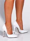 Patent White 120mm<BR>stiletto mm heel pumps_decoletee_schuhe 3017-u.jpg