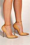 Canvas Beige 110mm<BR>stiletto mm heel pumps_decoletee_schuhe 3039-u.jpg