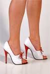 White/Red 120mm<BR>stiletto mm heel pumps_decoletee_schuhe 3045-u.jpg