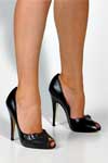 Black 120mm<BR>stiletto mm heel pumps_decoletee_schuhe 3052-u.jpg