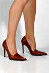 Brown 100mm<BR>cigarette mm heel pumps_decoletee_schuhe 3053-u.jpg