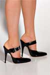 Black 120mm<BR>stiletto mm heel slippers_ciabattine_mules 2037-u.jpg